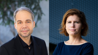 Oliver Scheibenbogen und Ingrid Brodnig in Großaufnahme 