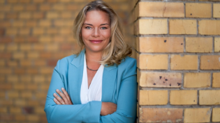 Judith Mangelsdorf in Großaufnahme 