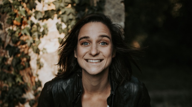 Christina Kiesler in Großaufnahme 
