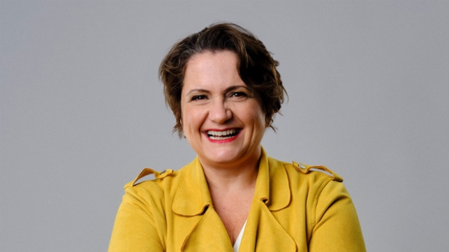 Magda Leeb in Großaufnahme